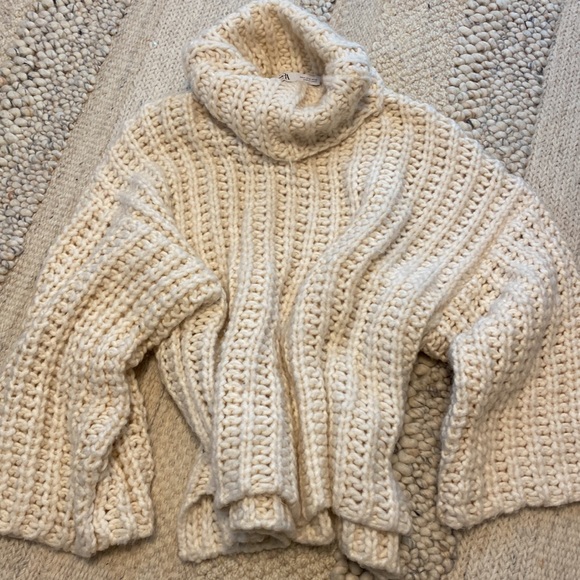 Chunky knit sweater ZARA - Picture 3 of 6